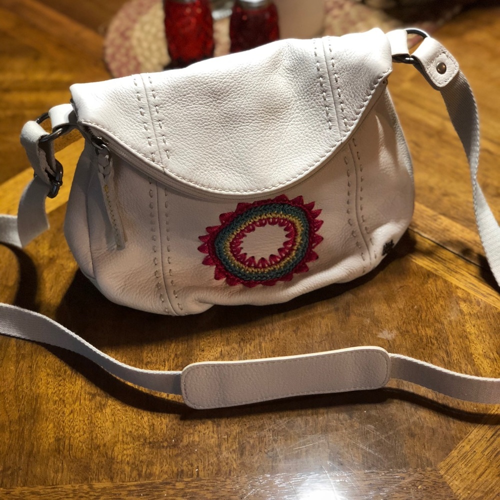 White: Leather THE SAK handbag